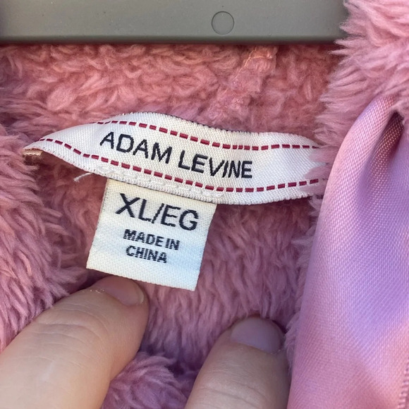 Adam Levine Long Sleeve Pull Over Hoodie Pink Size XL - Picture 5 of 7